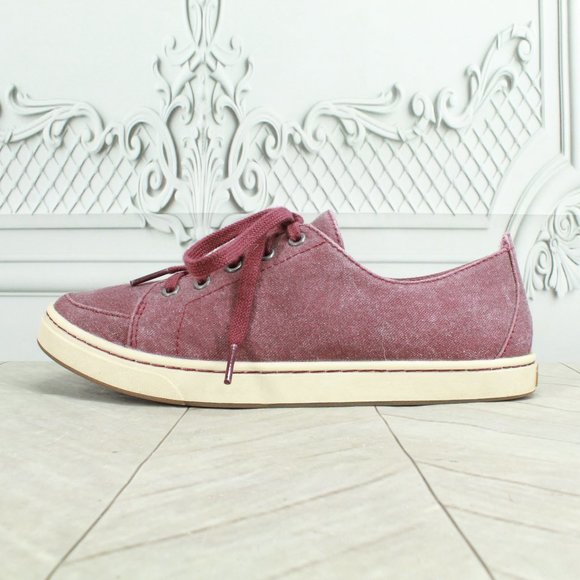 L.L. Bean Shoes - LL Bean Purple Canvas Comfort Shoes Oxford Casual Sneaker Size 7 M